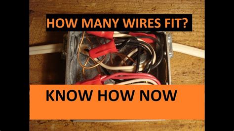 equation to determine wires per junction box|junction box code.